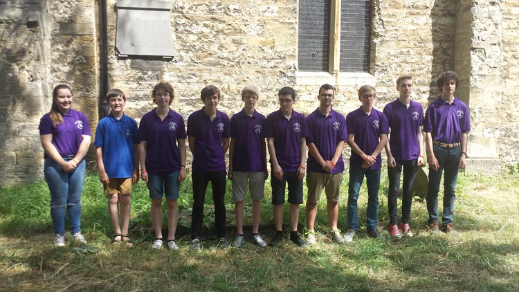 Worcester Cathedral’s young bellringers compete in Oxford