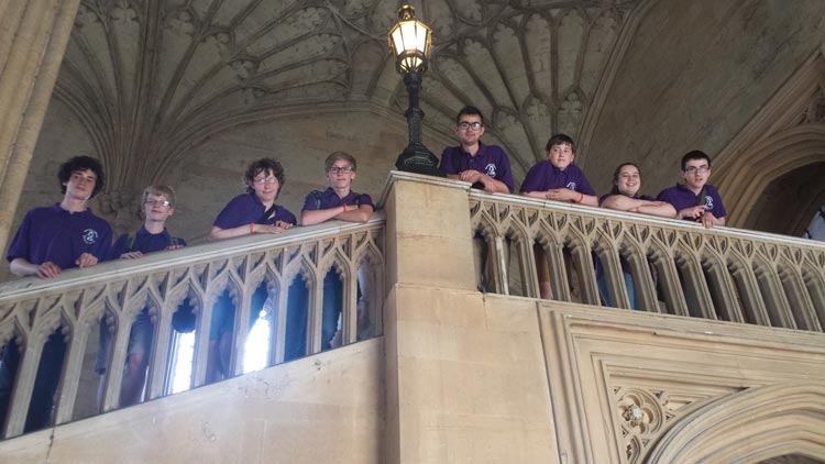 Worcester Cathedral’s young bellringers compete in Oxford