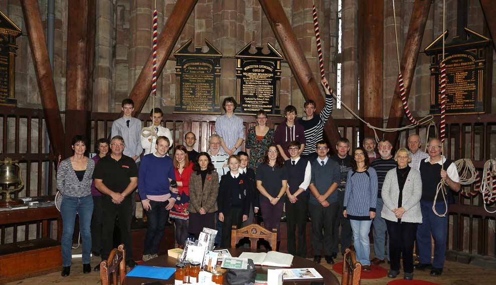 The Cathedral Guild the Kings School and Simon Rudds group from Norfolk