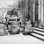 The Grimthorpe bells in the north transept in 1870